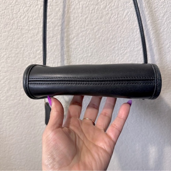 COACH Vintage Abbie Crossbody Shoulder Bag 90’s Black No. BOX-9027 RARE - Picture 5 of 13